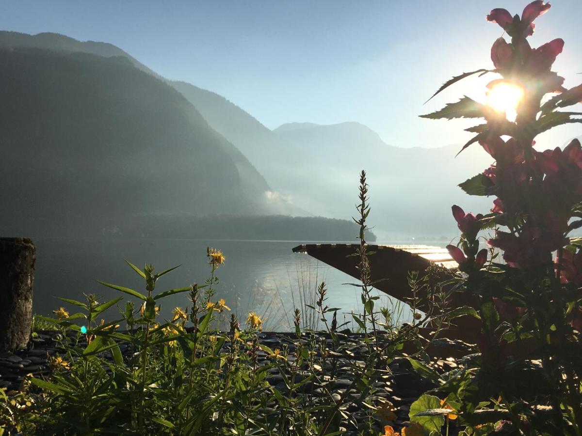 Glueck Am See - Apartment Mit Seezugang Hallstatt Exterior foto