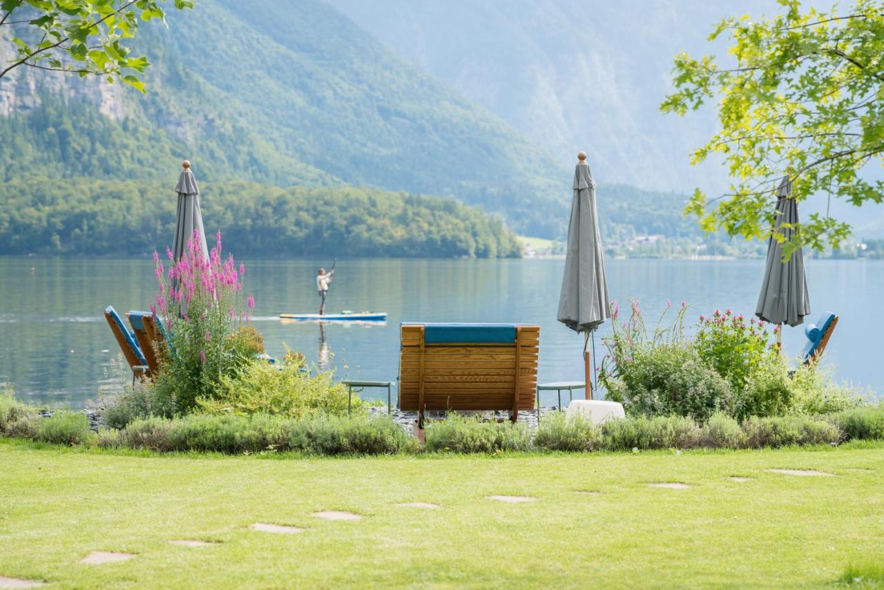 Glueck Am See - Apartment Mit Seezugang Hallstatt Exterior foto